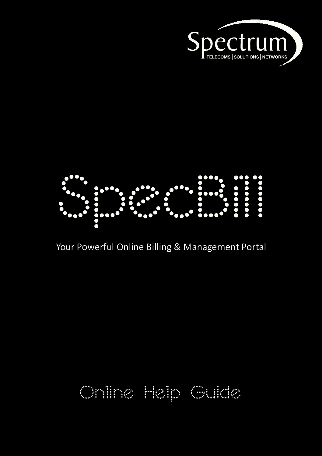 SpecBill User Guide